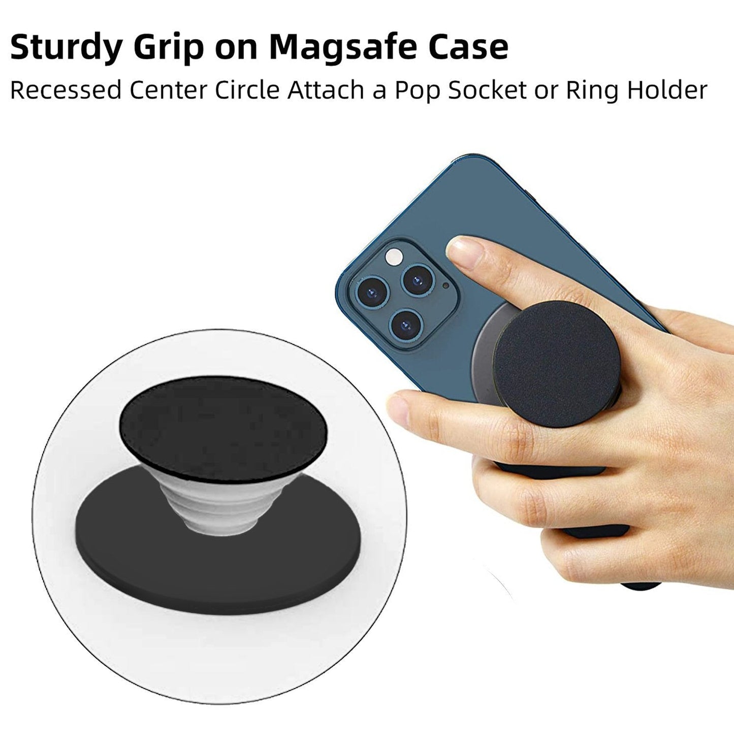 Decorative socket for phones with a trendy design