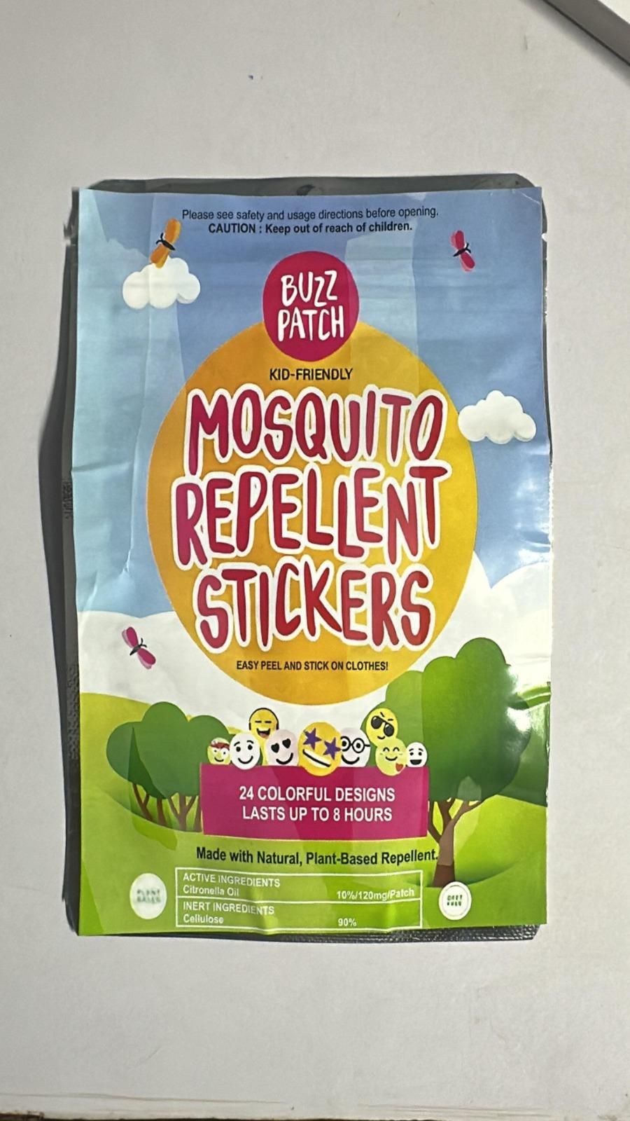 Mosquito Repellent Patches Pack of 6