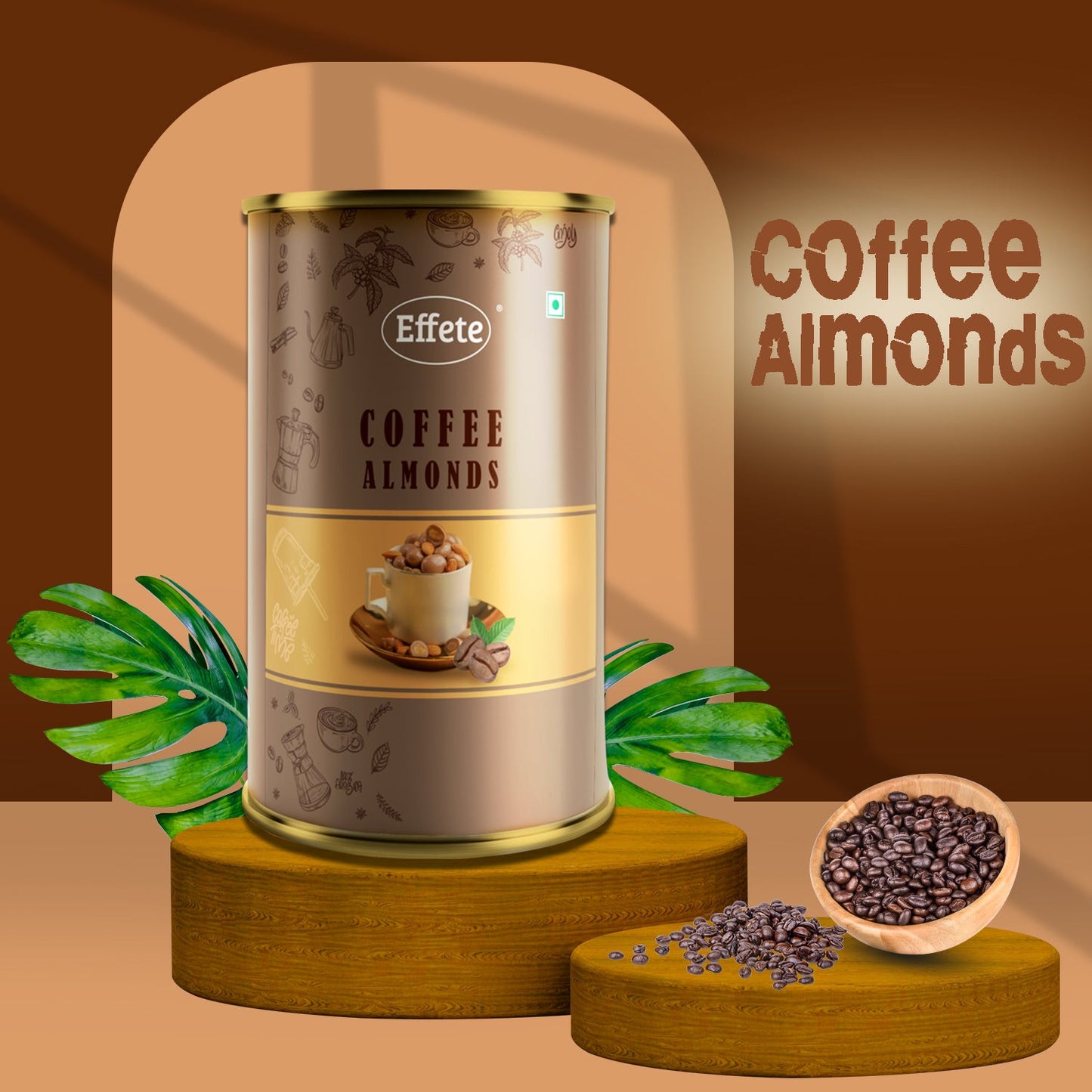 Effete Coffee Almonds Chocolate(RAKHI SPECIAL)