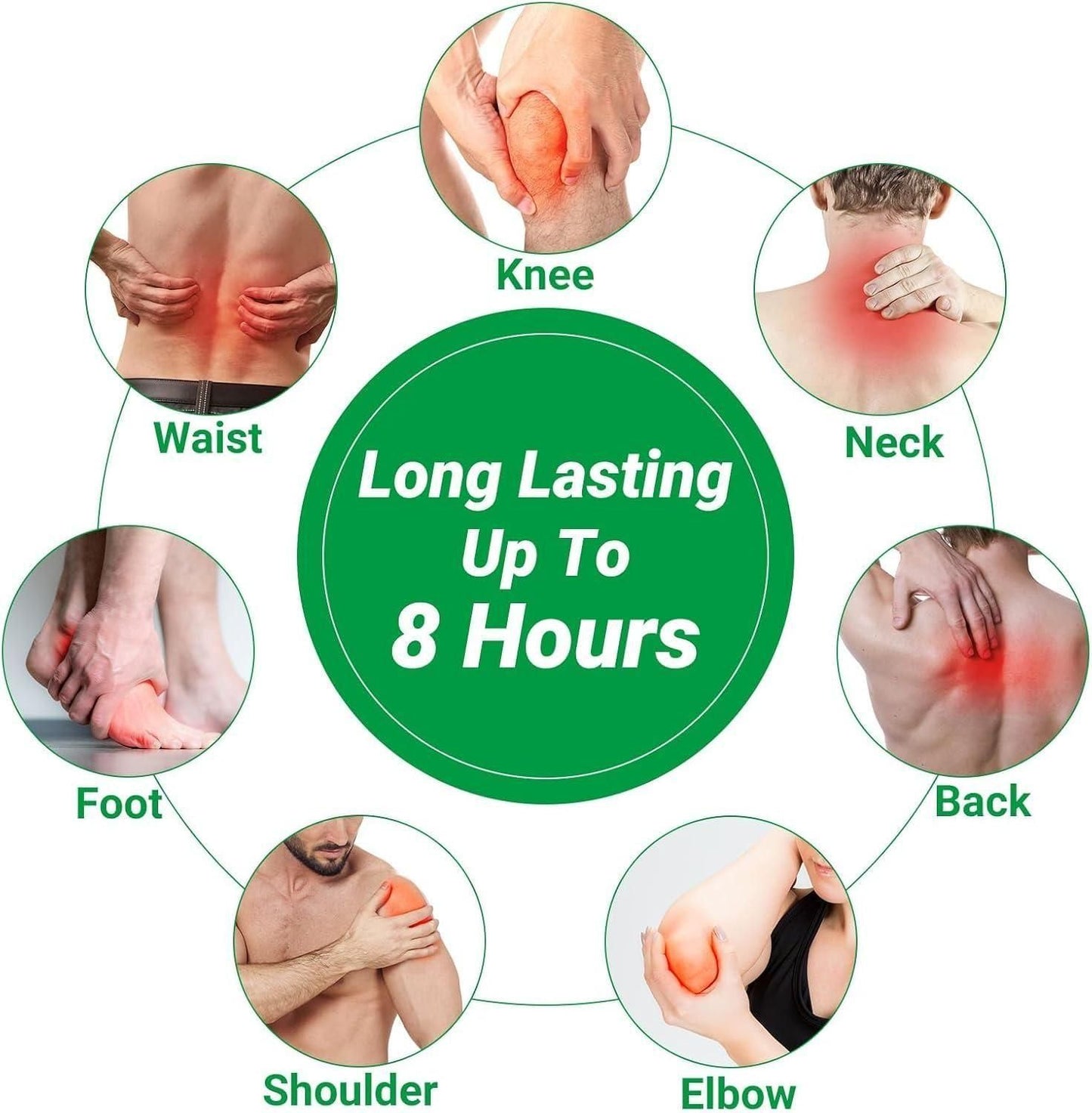 HealPatch - Natural Knee Pain Relief Patches 🌿🦵 ( Pack of 10 )