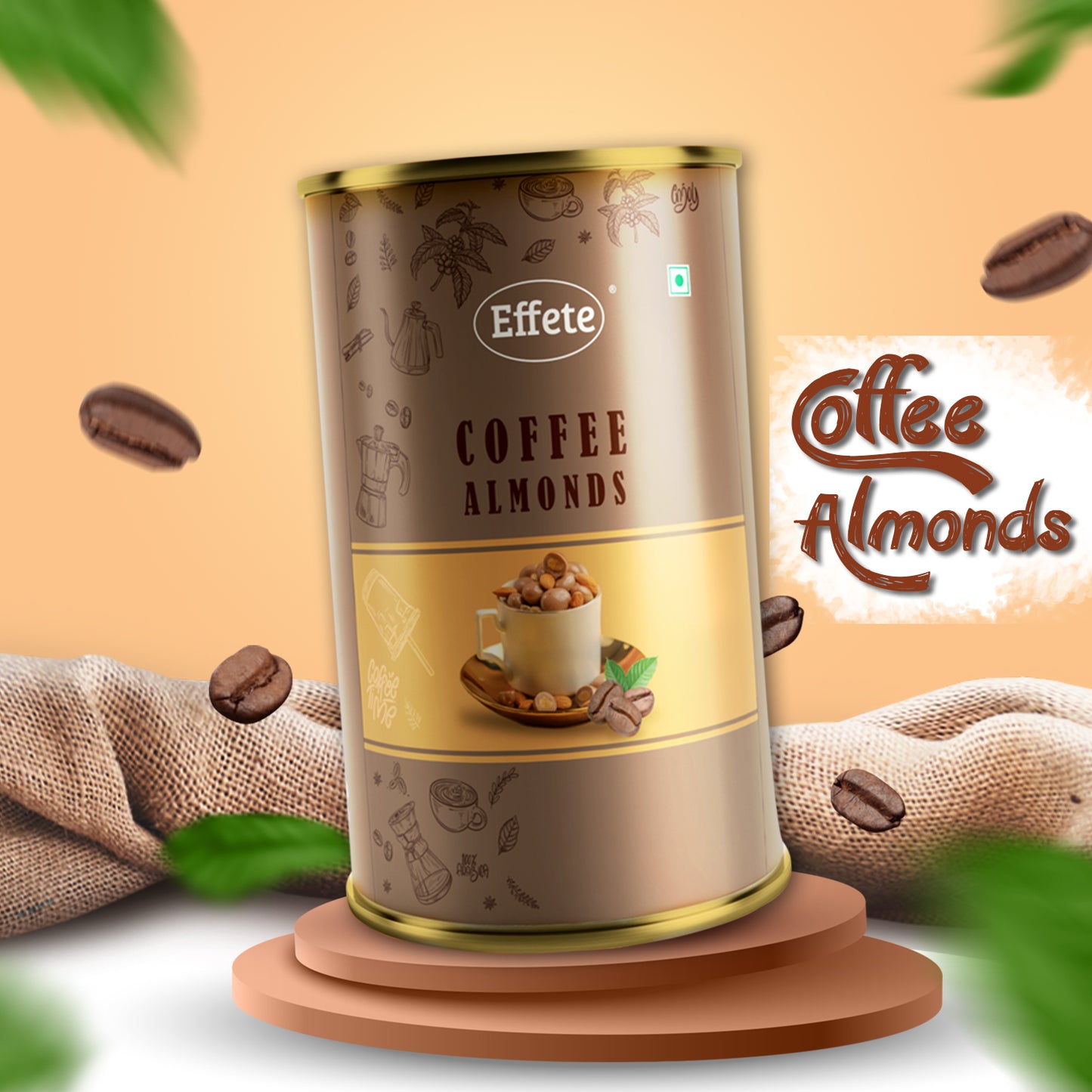 Coffee Almonds Chocolate (RAKHI SPECIAL)
