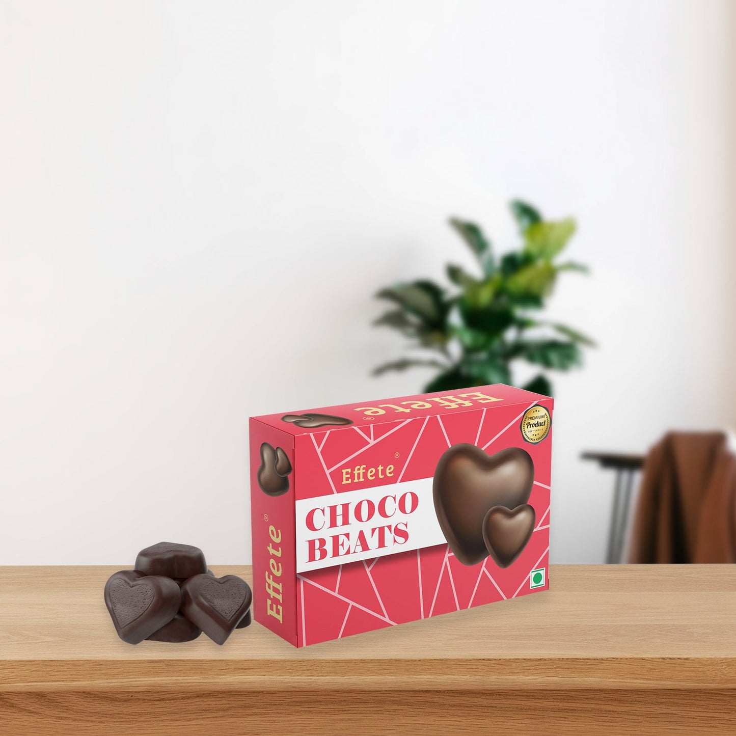 Choco Beats Heart Shape Delicious Chocolates(RAKHI SPECIAL)
