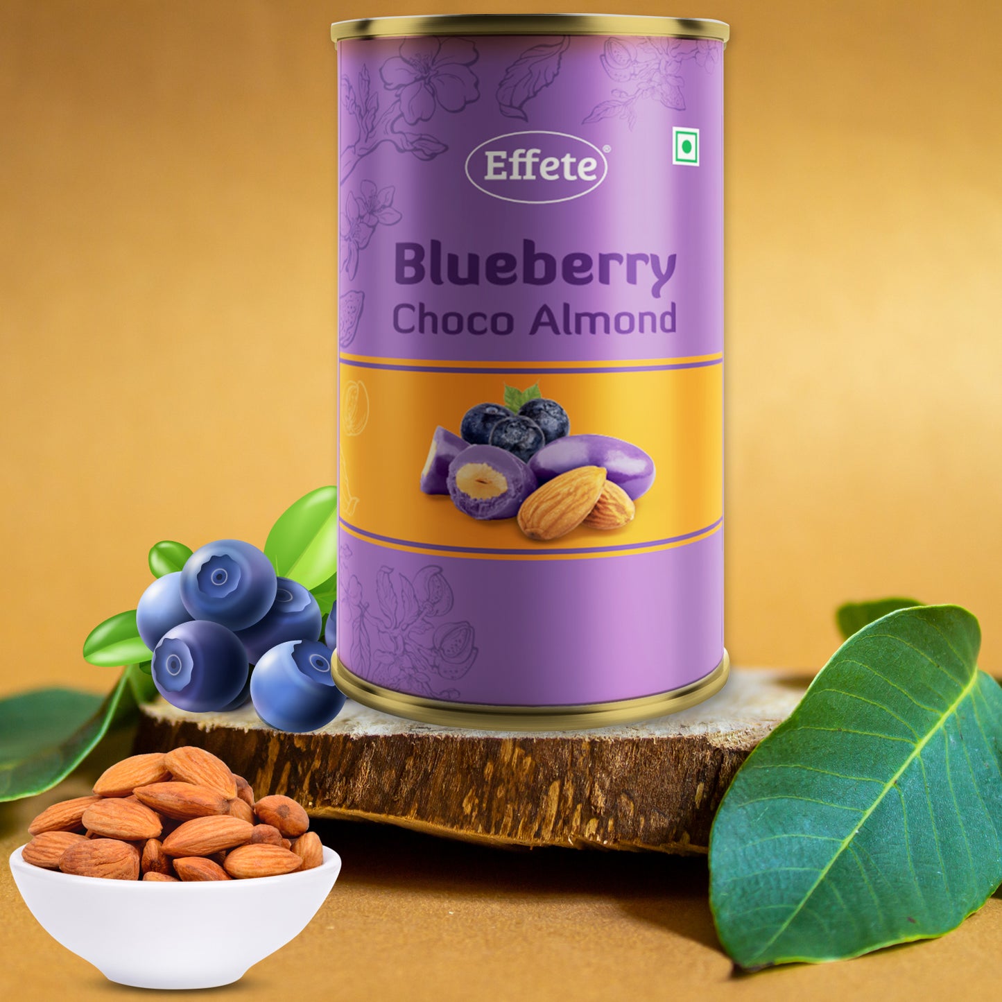 Blue Berry Choco Almond Chocolate (96 Gm)(RAKHI SPECIAL)