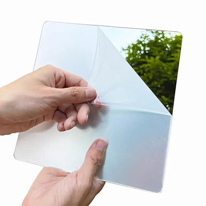 Flexible Acrylic Mirror Set (30x30 cm & 10 Pcs Set)