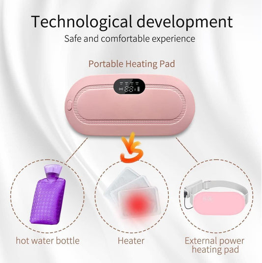 Portable Heating and Massage Therapy for Period Cramps | 1 Year Warranty