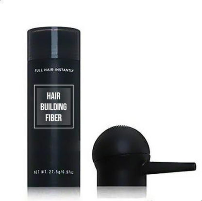 Toppik Hair Building Fibers - Black 27.5 gm with Spray Applicator, Combo Pack