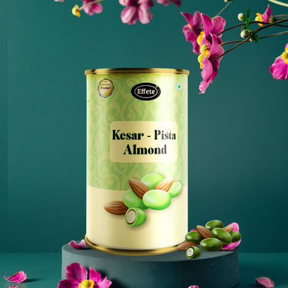 Effete Kesar-pista Almonds Chocolate (96 G)(RAKHI SPECIAL)