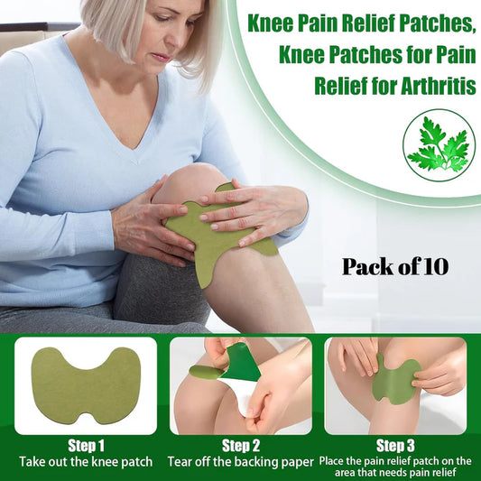 HealPatch - Natural Knee Pain Relief Patches 🌿🦵 ( Pack of 10 )